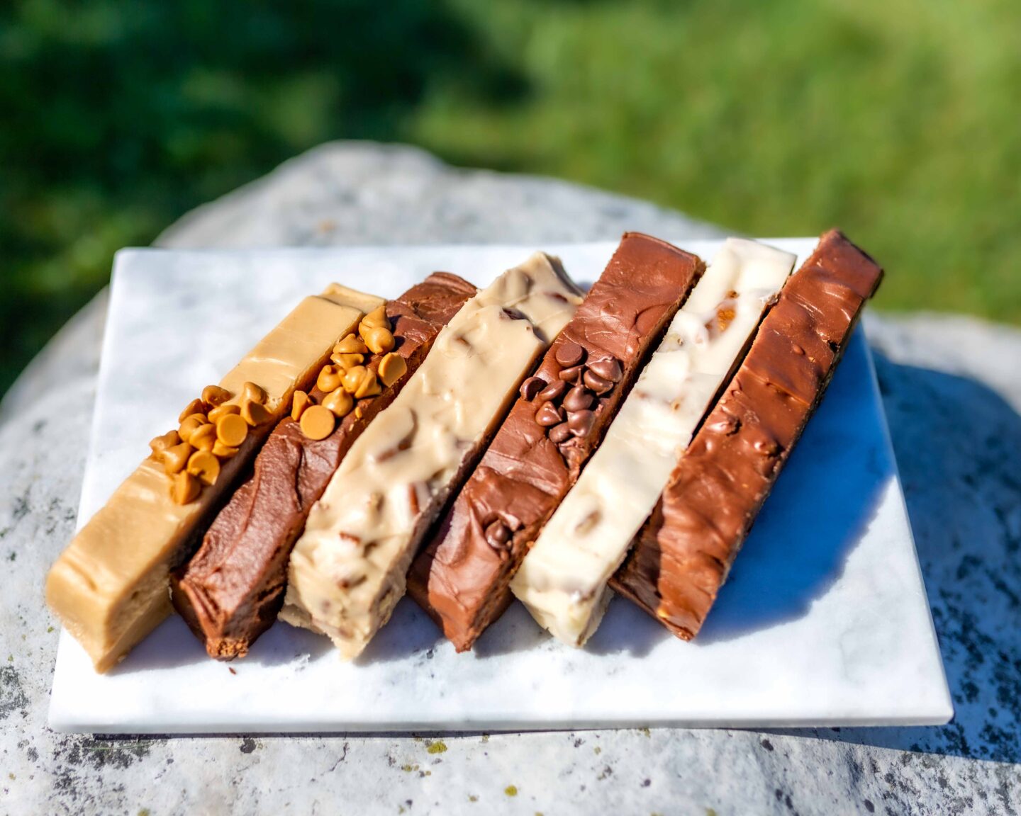 Six Slices of Mackinac Island Fudge from Ryba's Fudge Shop