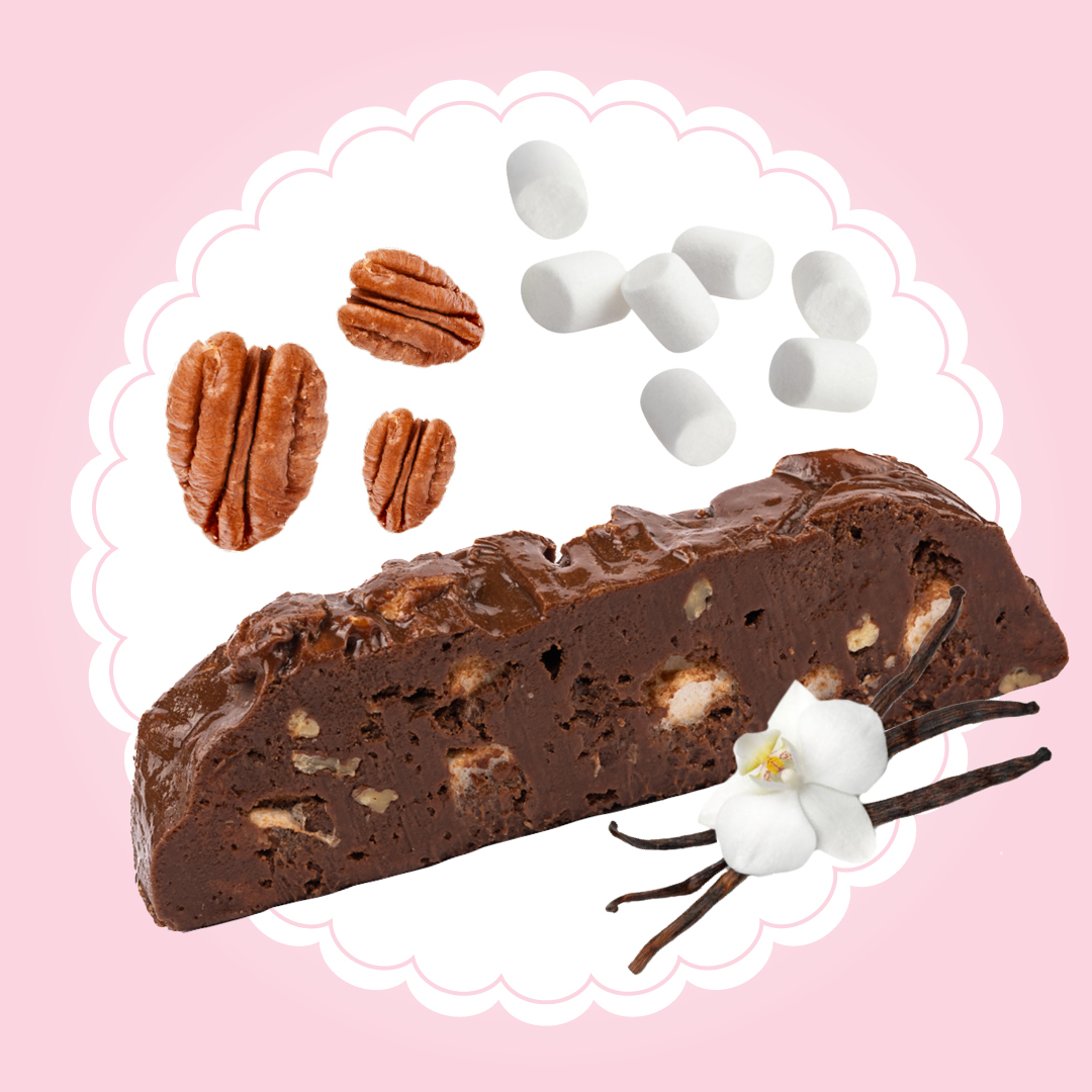 rocky road fudge graphic