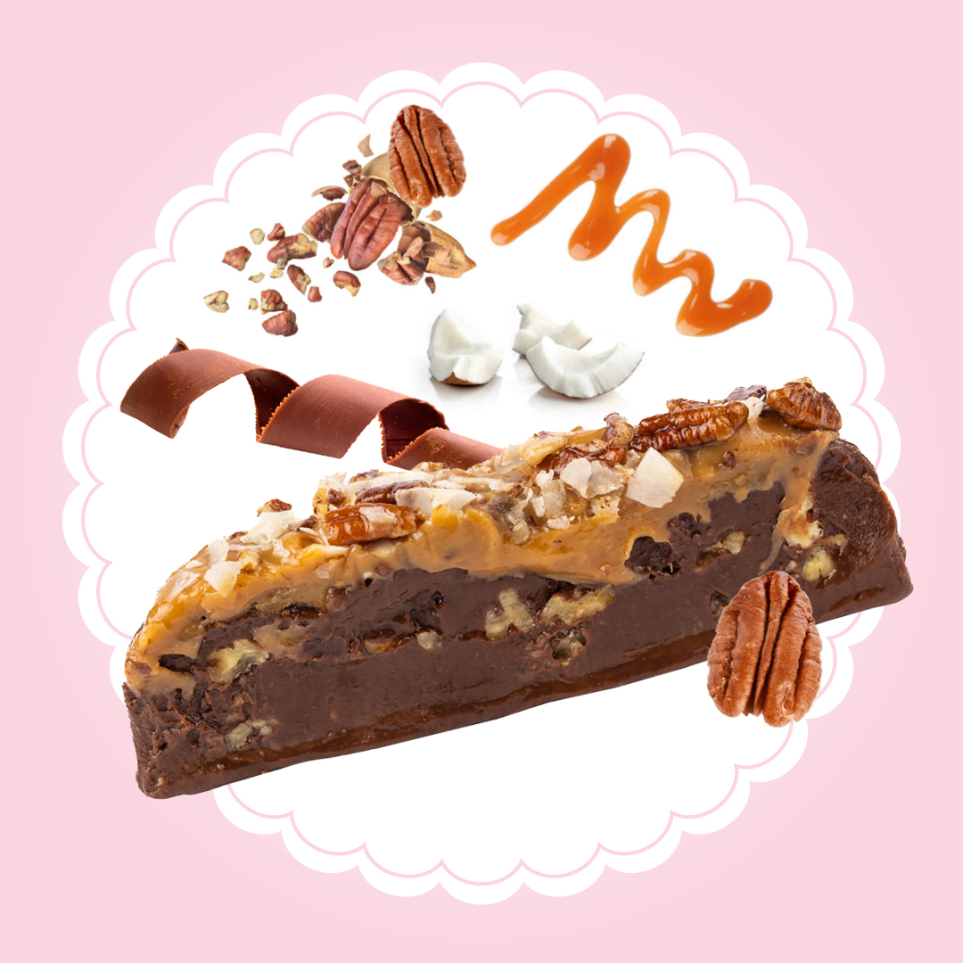 german chocolate fudge graphic