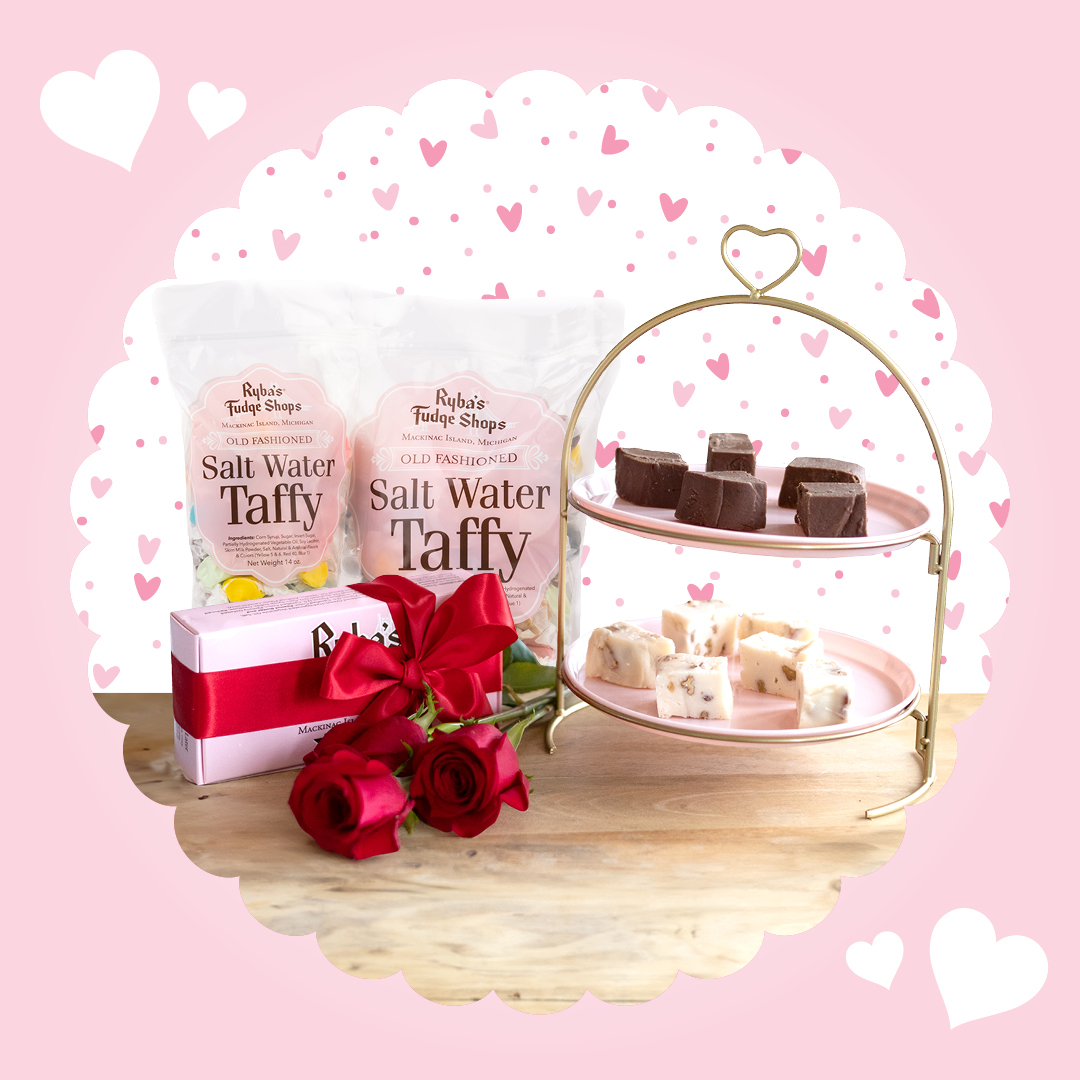 Valentine's Day Gifts from Ryba's Mackinac Island Fudge