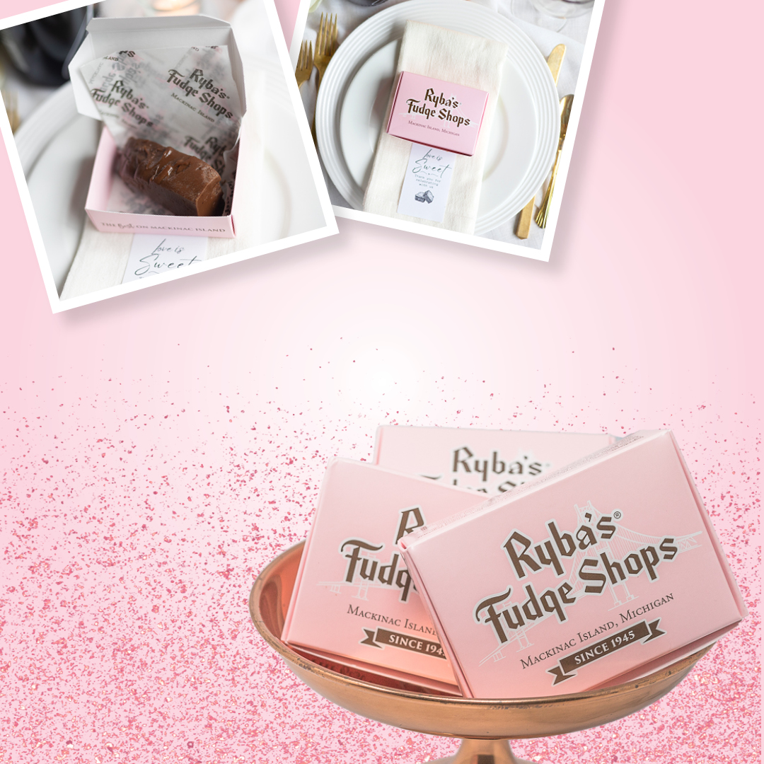 Ryba's Fudge Wedding Favors