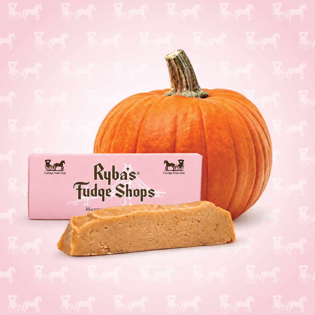 A seasonal favorite, pumpkin fudge is available september through November from Ryba's Fudge.